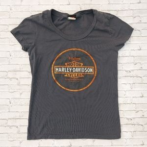 Harley-Davidson Crew Neck T-Shirt Women’s Black Grey Medium Naples, Florida